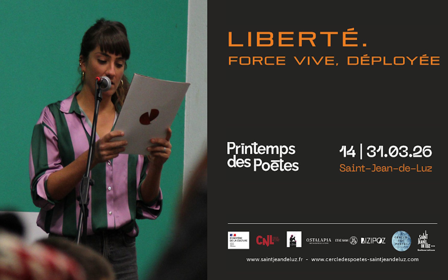 Printemps des Poètes 2026 :Spectacle poétique