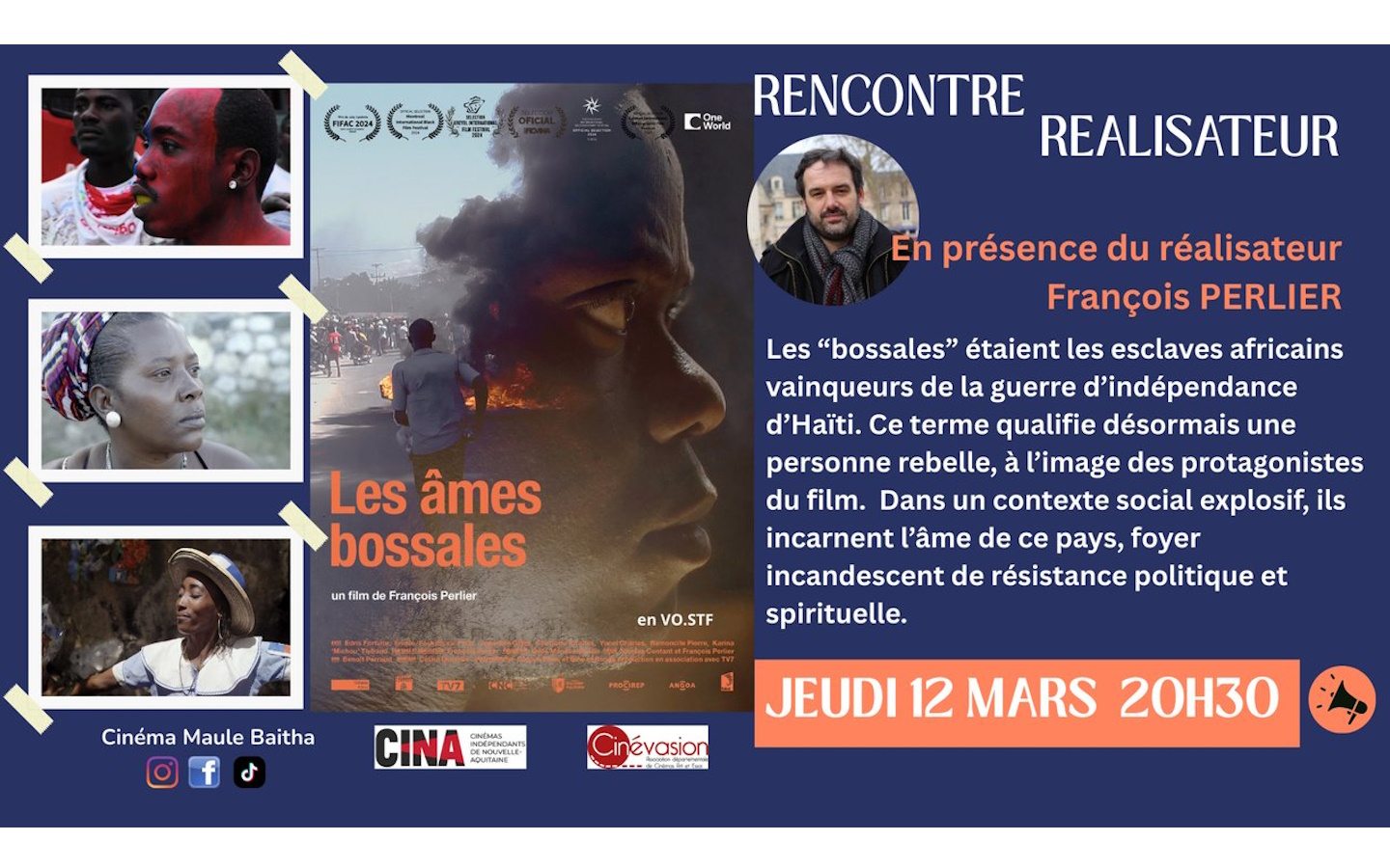 Ciné-rencontre avec le réalisateur François Pe ...
