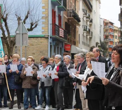 "Zarautz Kantuan" chansons basques dans les rues de Zarautz