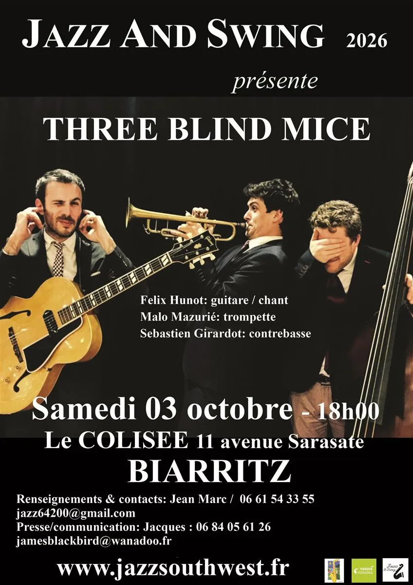 Three blind mice - Crédit: DR | CC BY-NC-ND 4.0