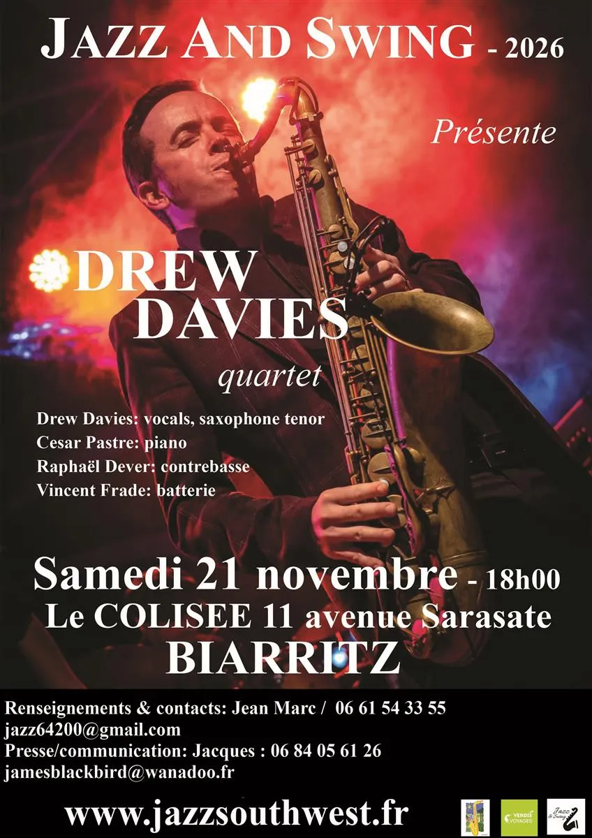 Drew Davis quartet - Crédit: DR | CC BY-NC-ND 4.0