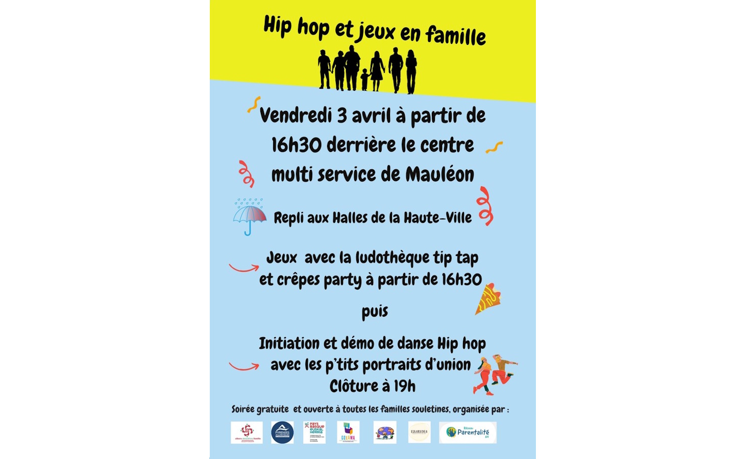 Hip hop et jeux en famille