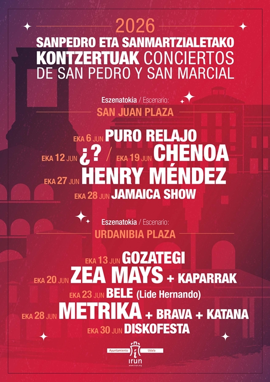 Concerts à Irun Fêtes de San Marcial