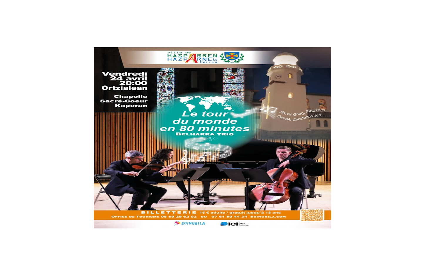 Kaperaldi : Concert "Le tour du monde en 80 mi ...