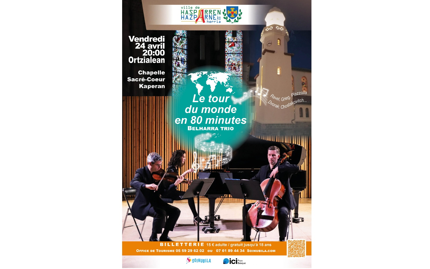 Kaperaldi : Concert "Le tour du monde en 80 mi ...