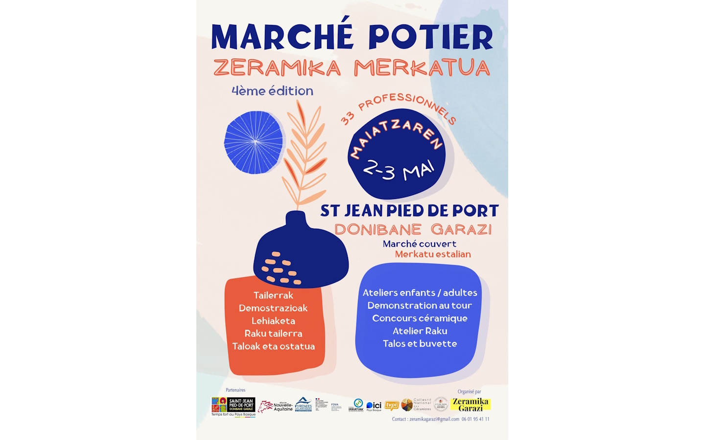 Marché potier : zeramika merkatua