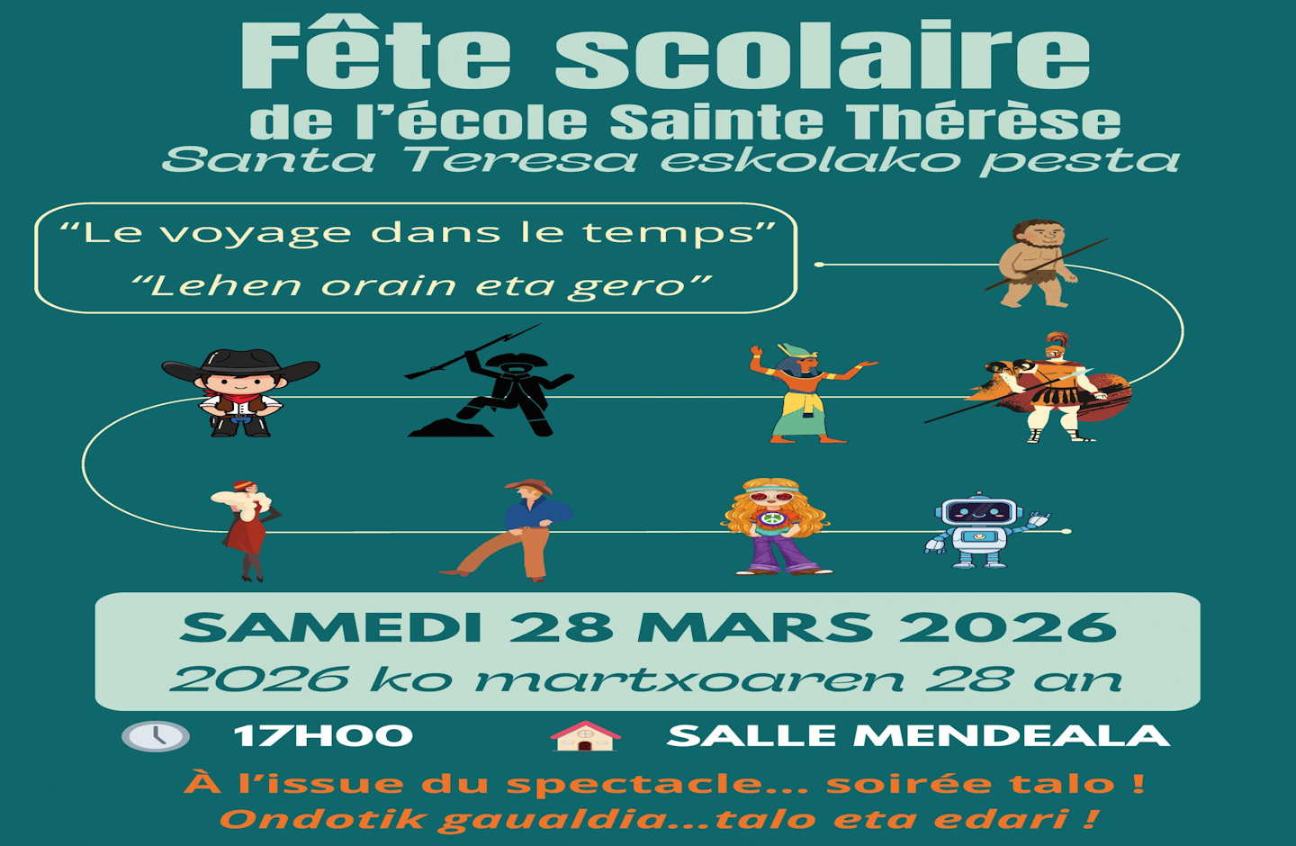 Fête scolaire de l'école Sainte Thérèse