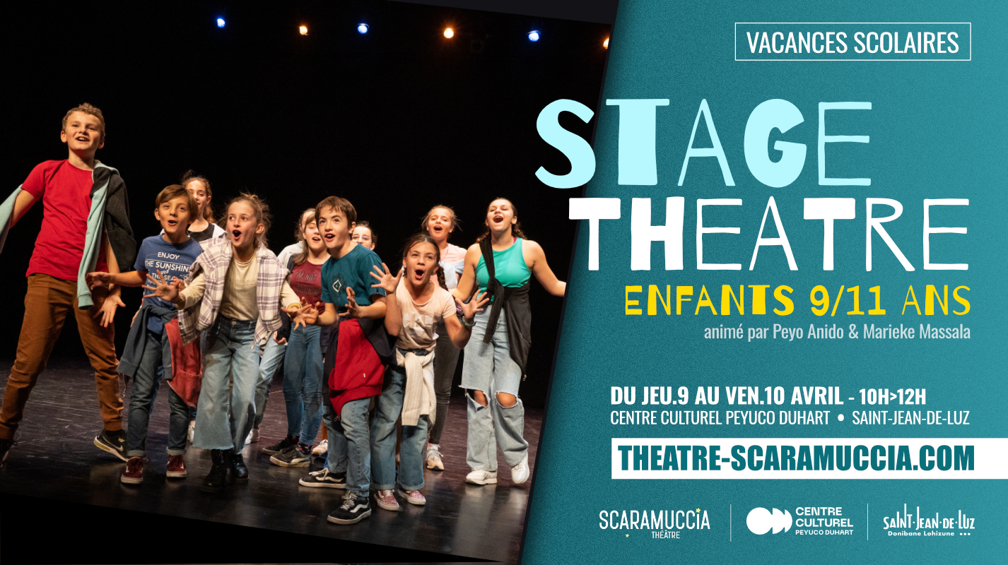 Stage de théâtre pour enfants (9-11 ans)