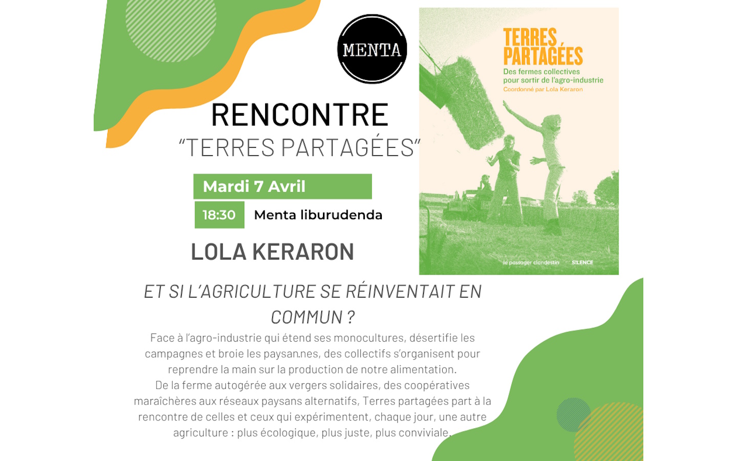 Rencontre Terres partagées