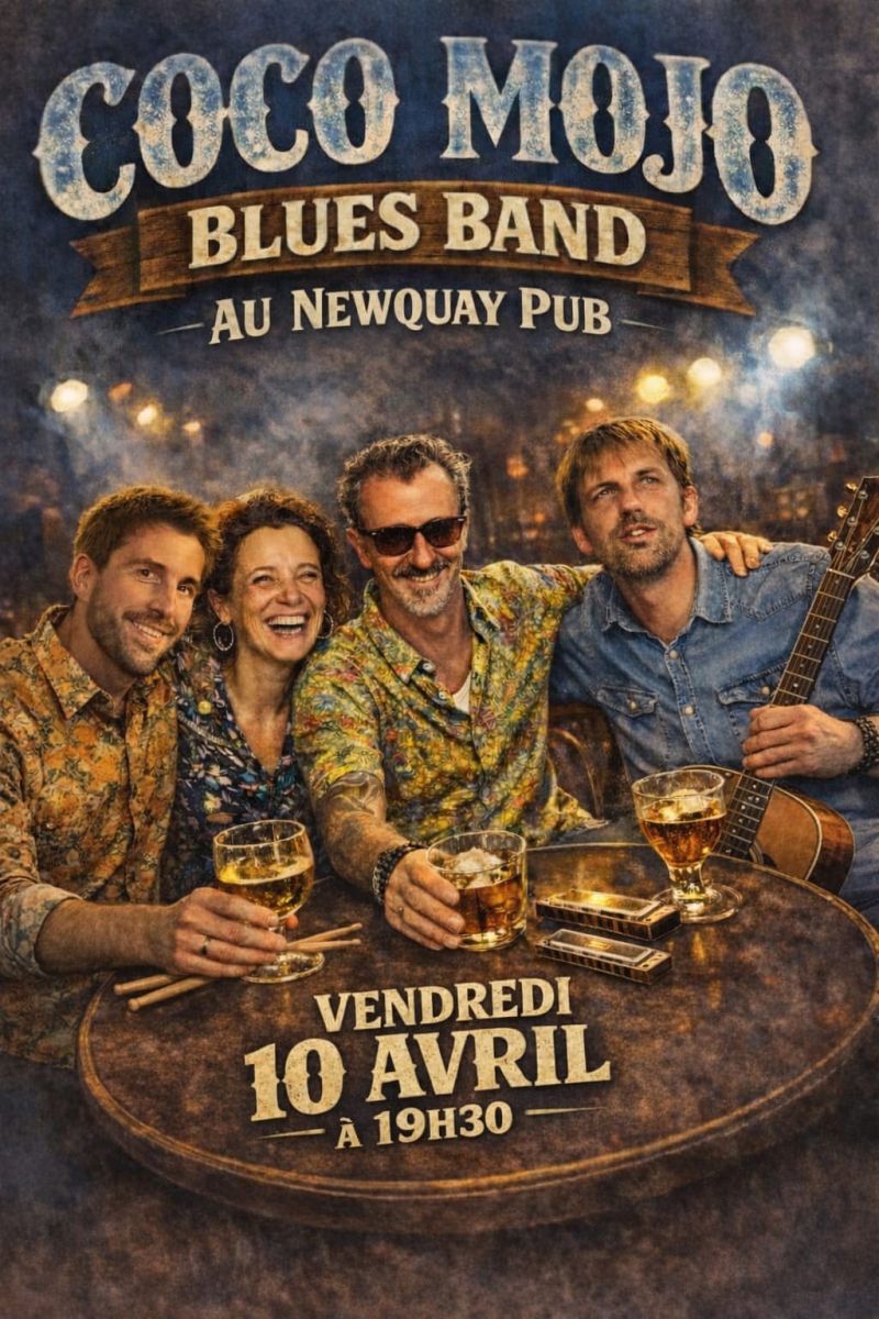 🎸 Soirée Blues avec COCO MOJO Blues Band – NEW ...