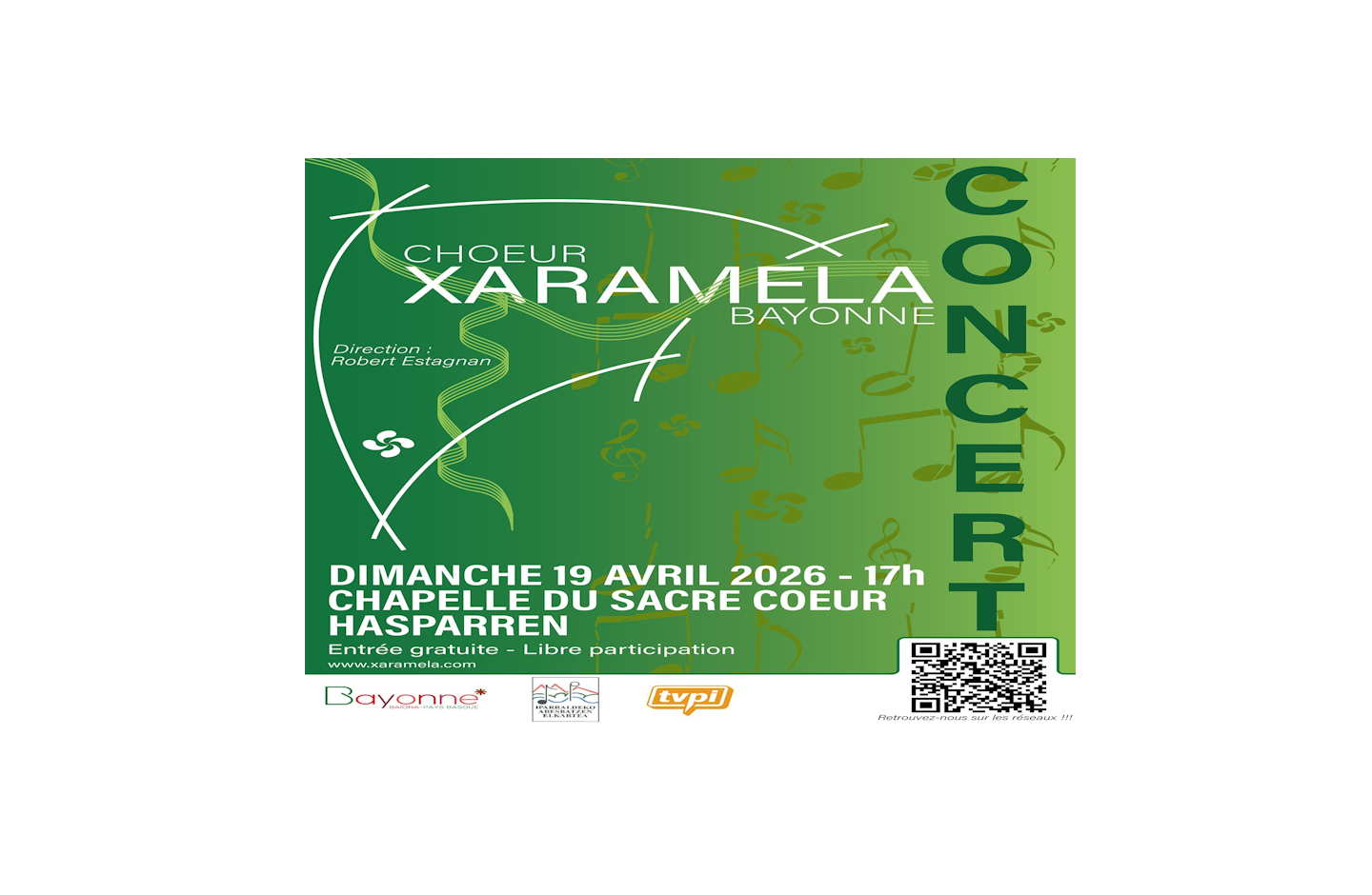 Concert du choeur Xaramela