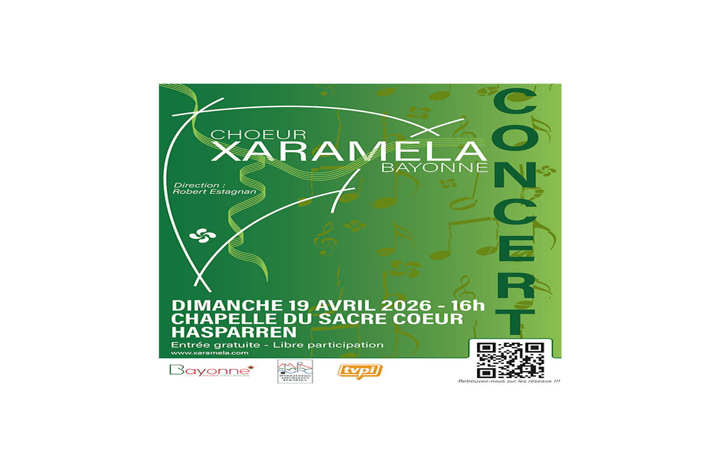 Concert du choeur Xaramela