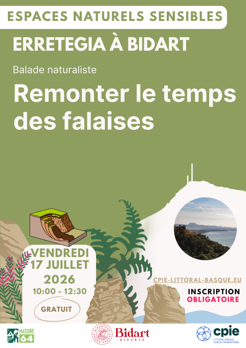 Balade Remonter le Temps des Falaises à Errete ...