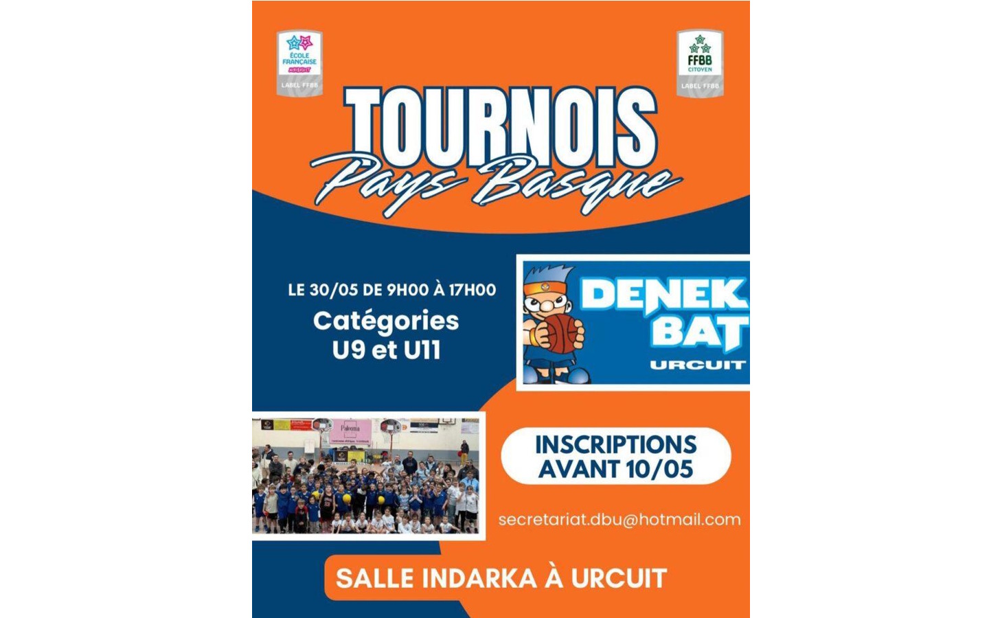Tournoi de basket