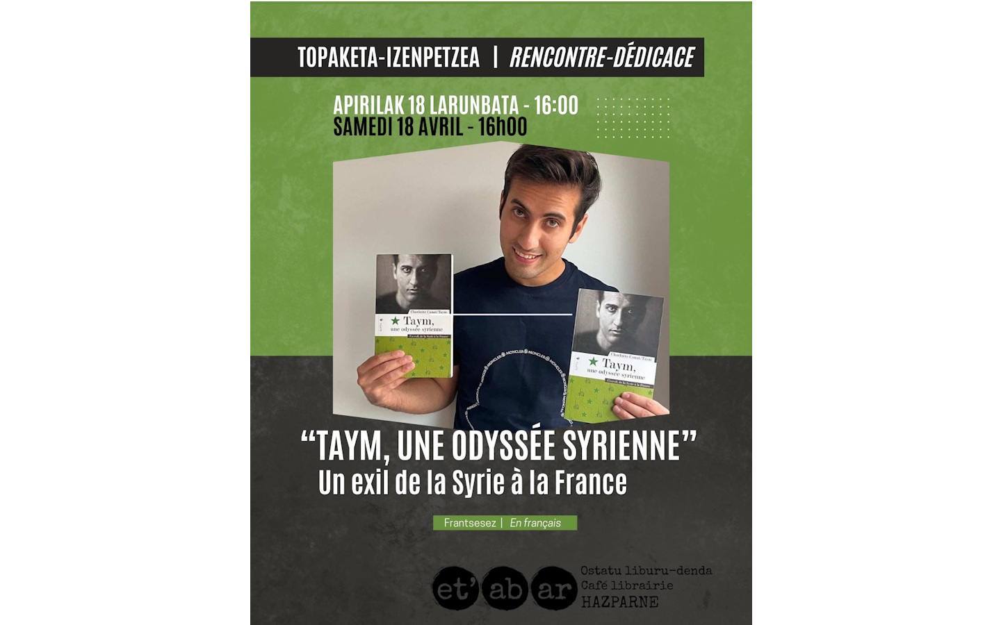 Topaketa-izenpetzea - Rencontre-dédicace