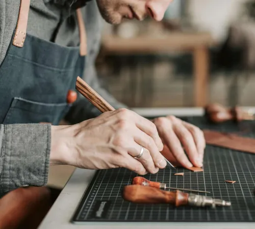 Atelier travail du cuir