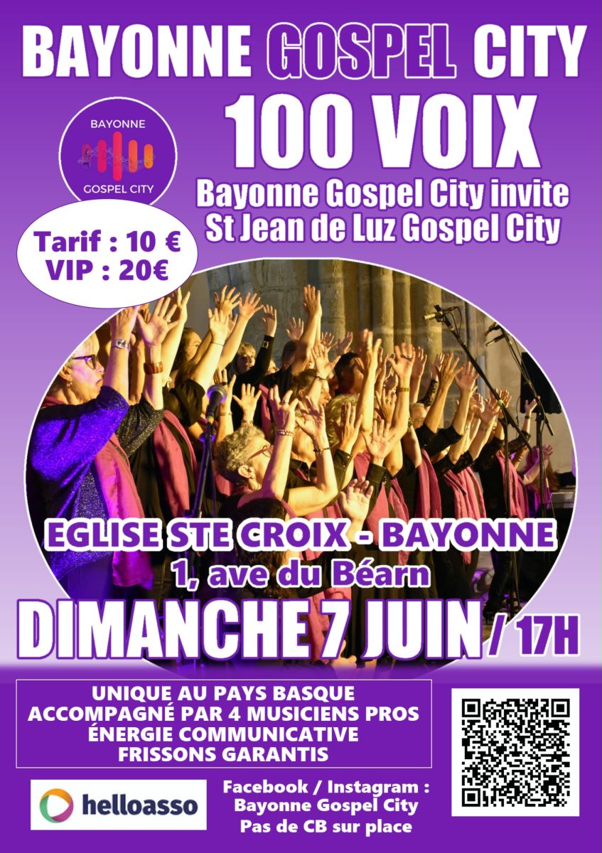 Bayonne Gospel City en concert