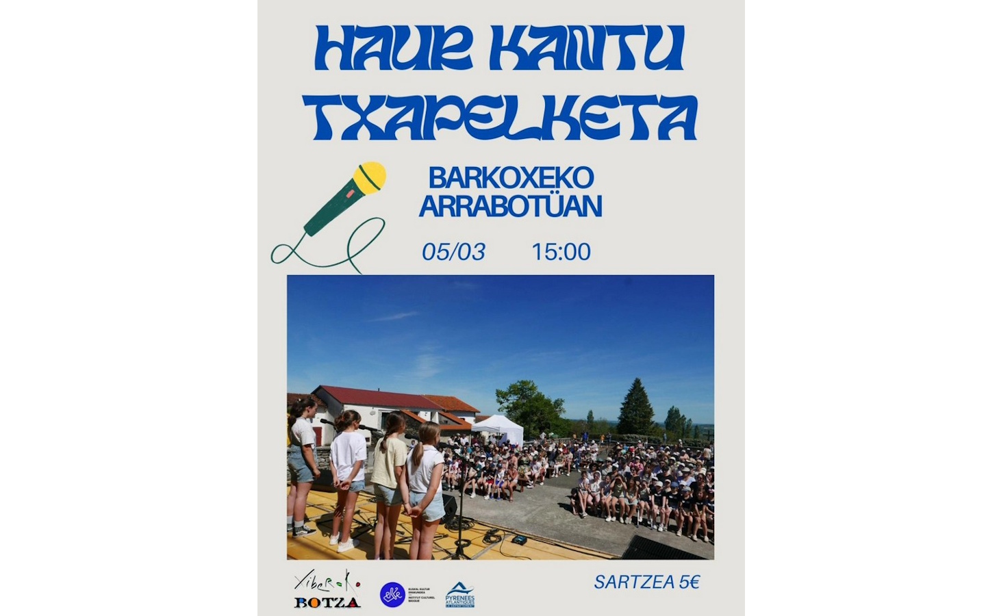 Haur kantu txapelketa - Finale du concours de  ...