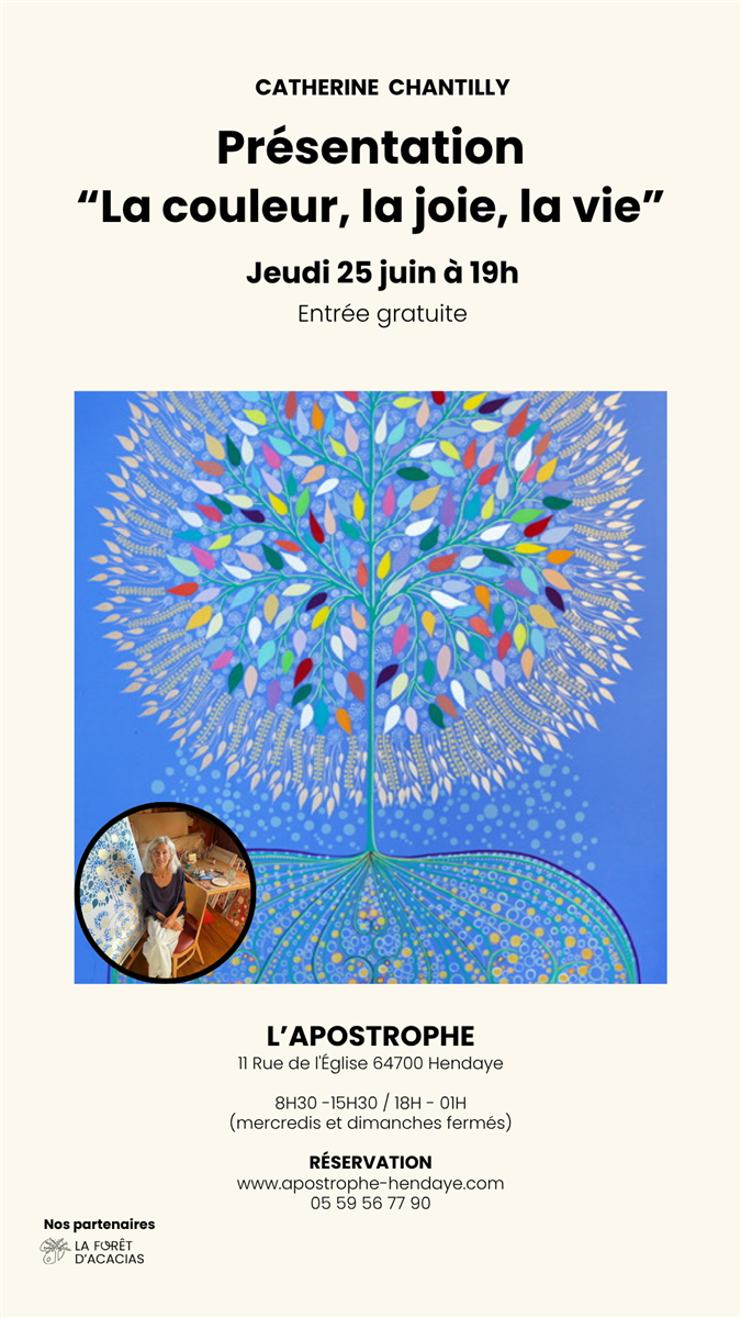 Présentation "La couleur, la joie, la vie"