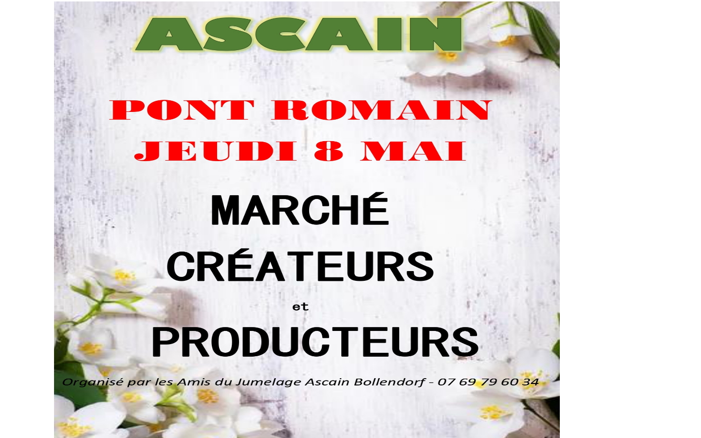 Marché des producteurs et artisans