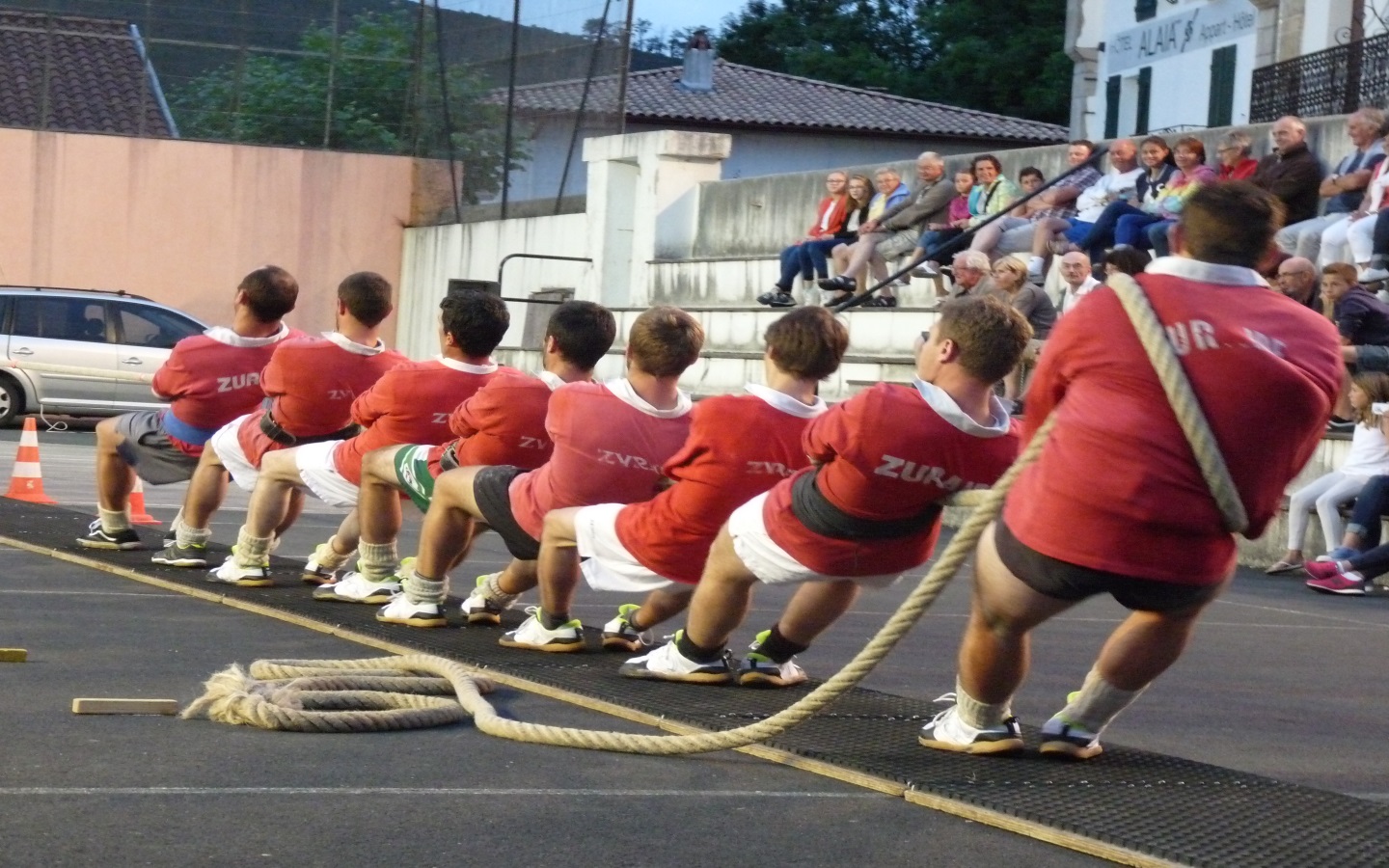 Spectacle de force basque
