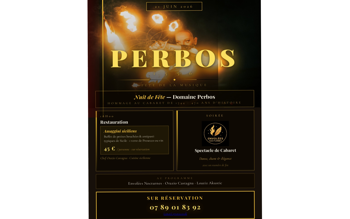 Hommage au cabaret de 1744