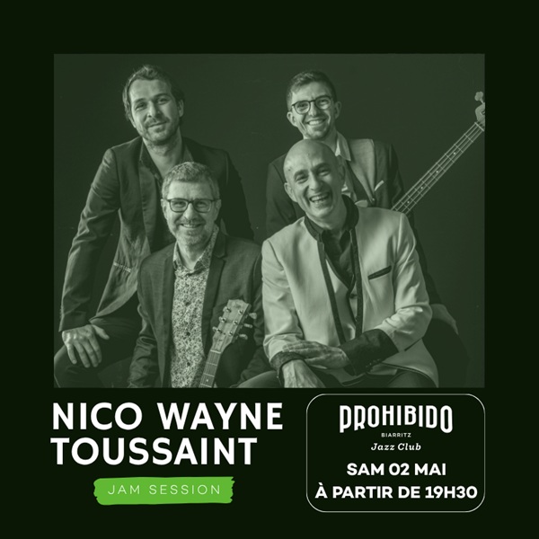 Prohibido Biarritz Jazz Club - Nico Wayne Tous ...