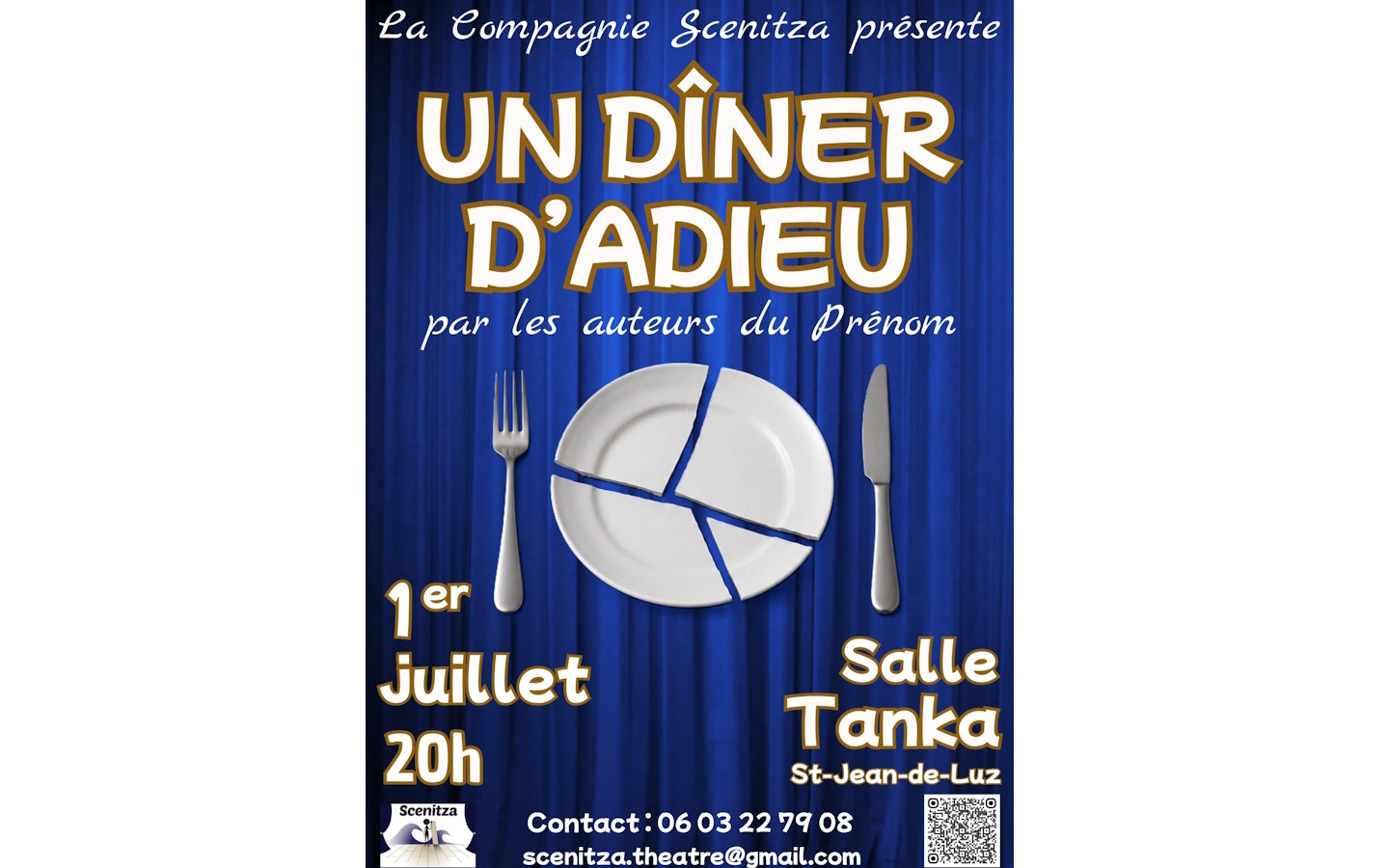 Théâtre Une dîner d'adieu