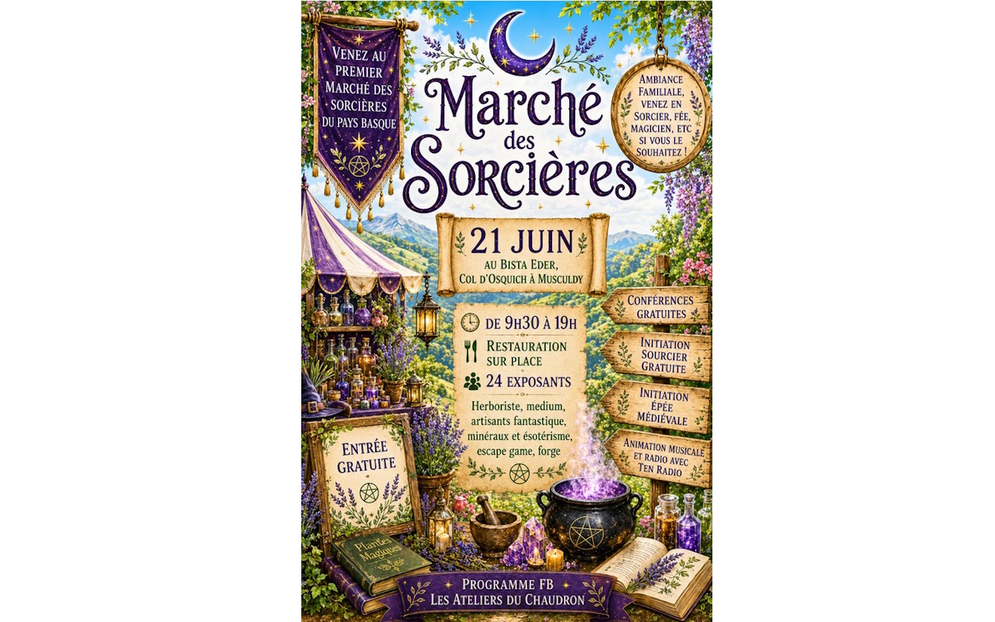 Marché des sorcières