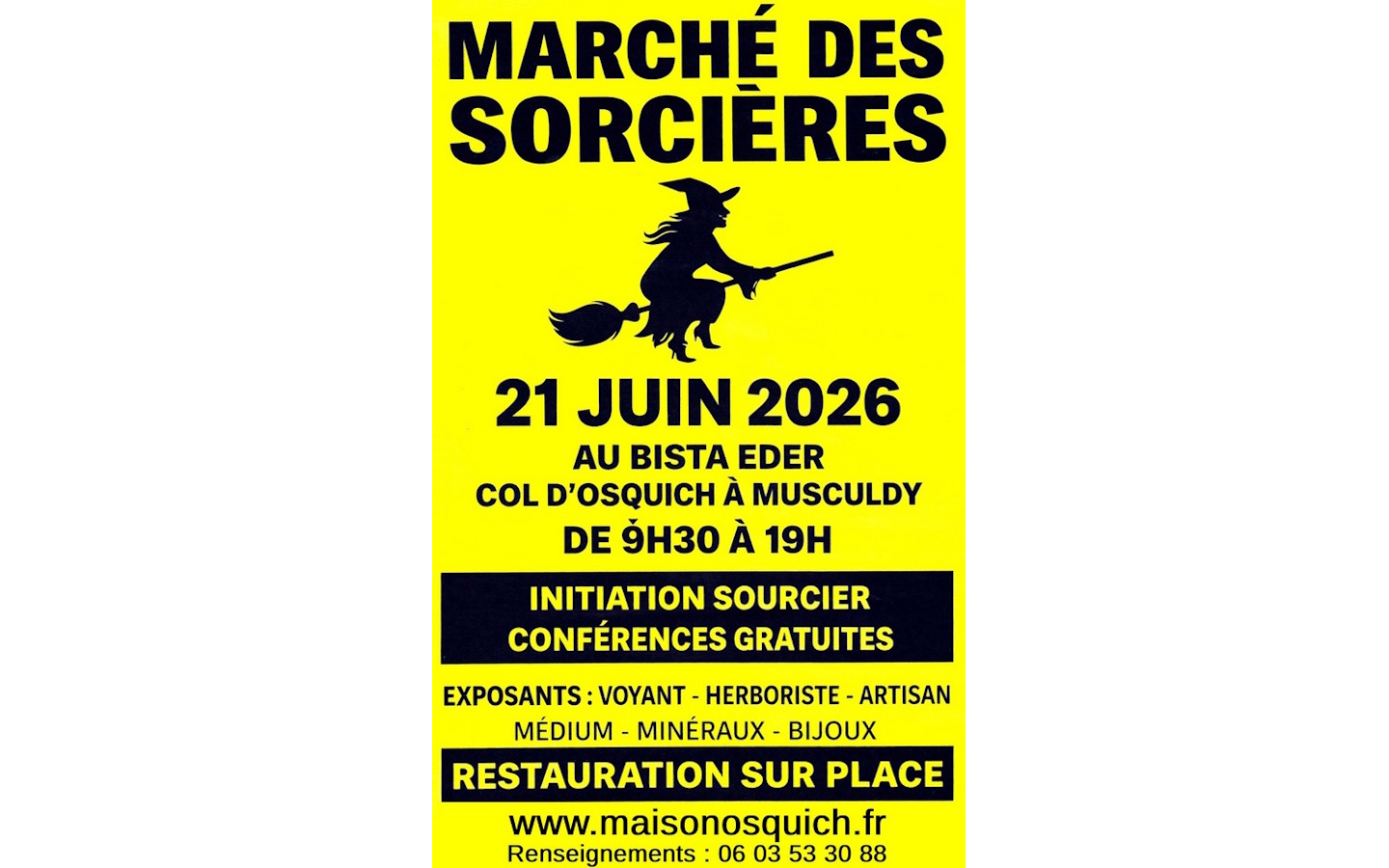 Marché des sorcières