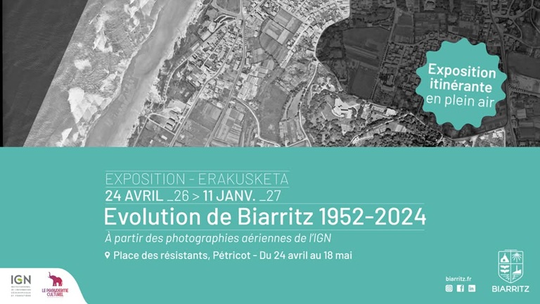 Exposition en plein air : Evolution de Biarrit ...