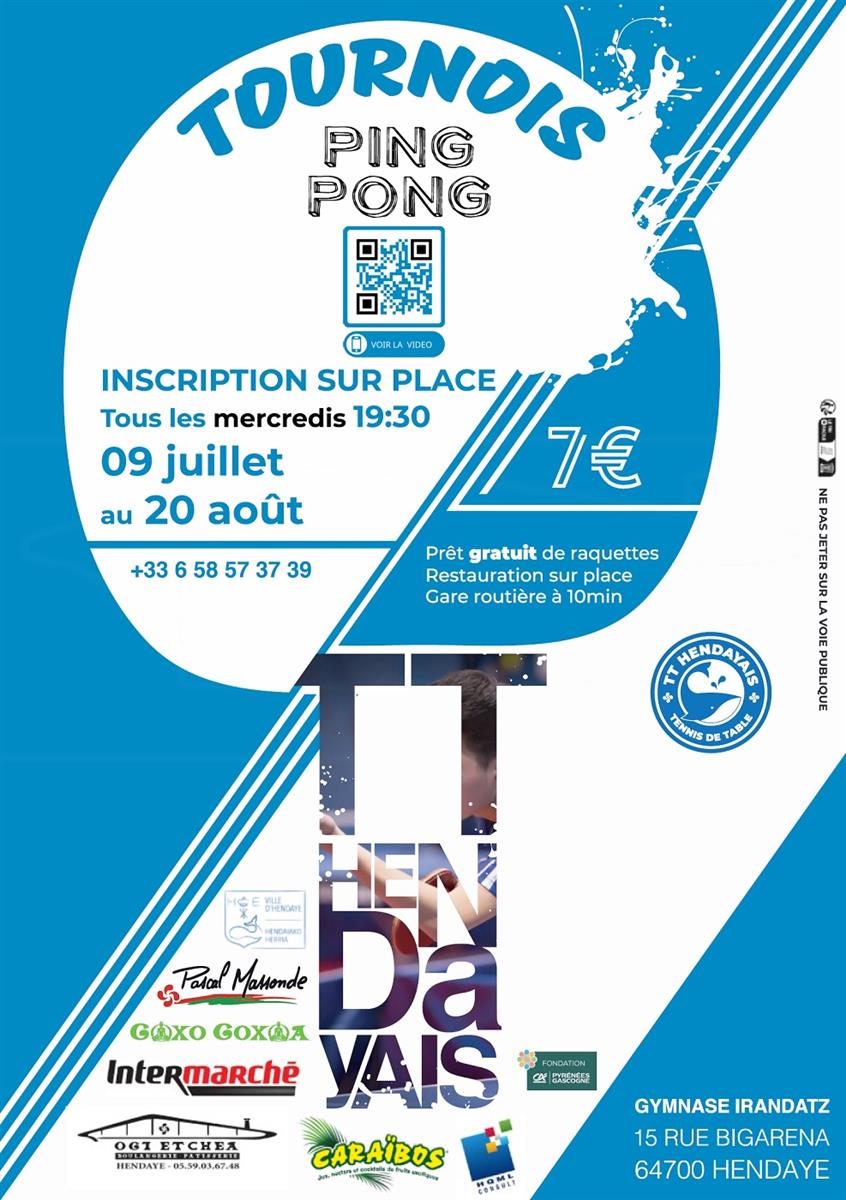 Tournoi de tennis de table