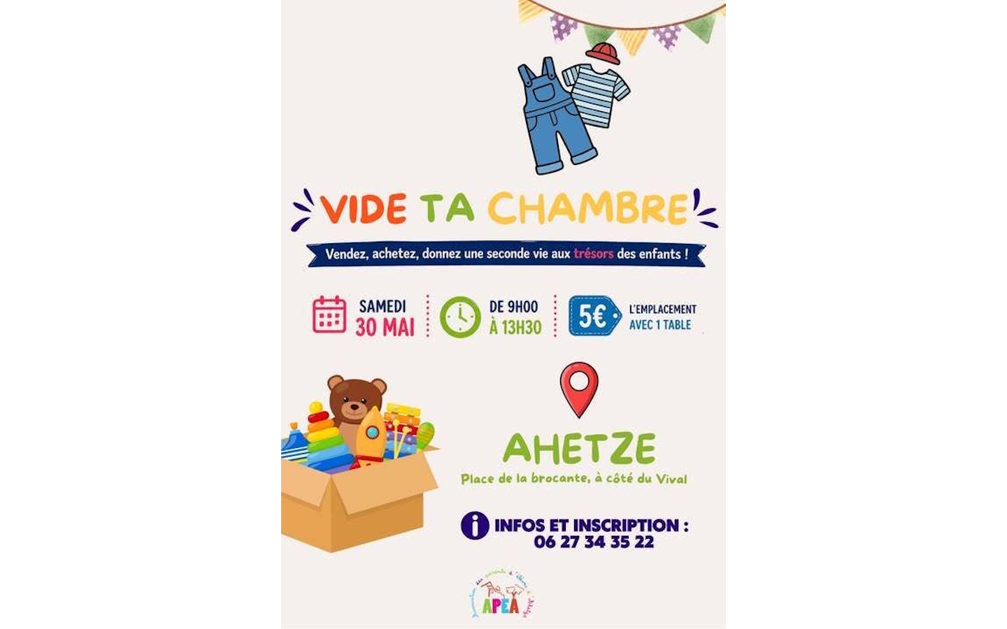 Vide ta chambre