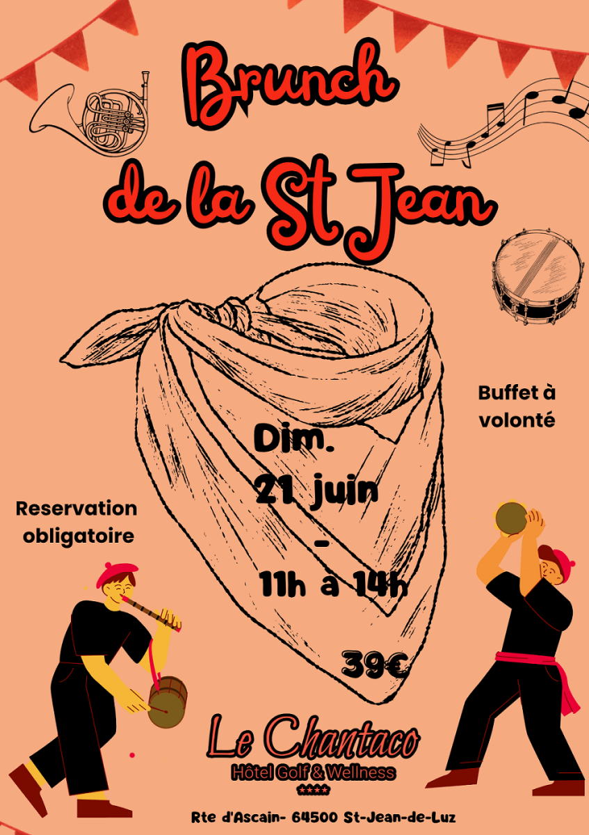 Brunch de la Saint-Jean - Hôtel Chantaco