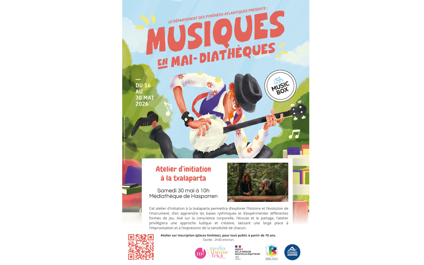 Musique en mai-diathèques