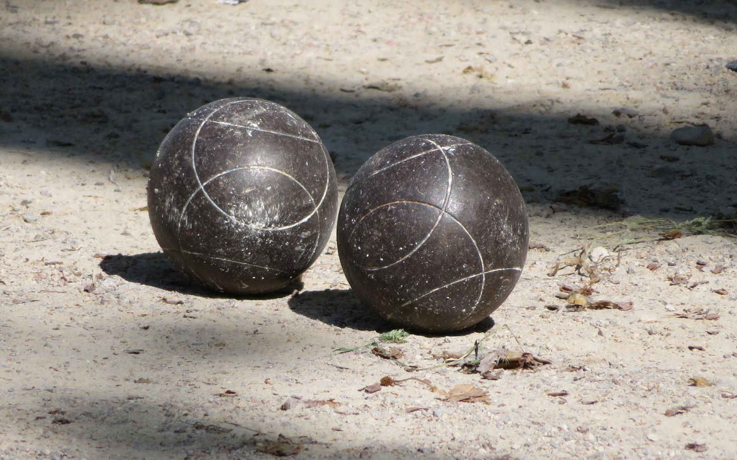 Concours de pétanque