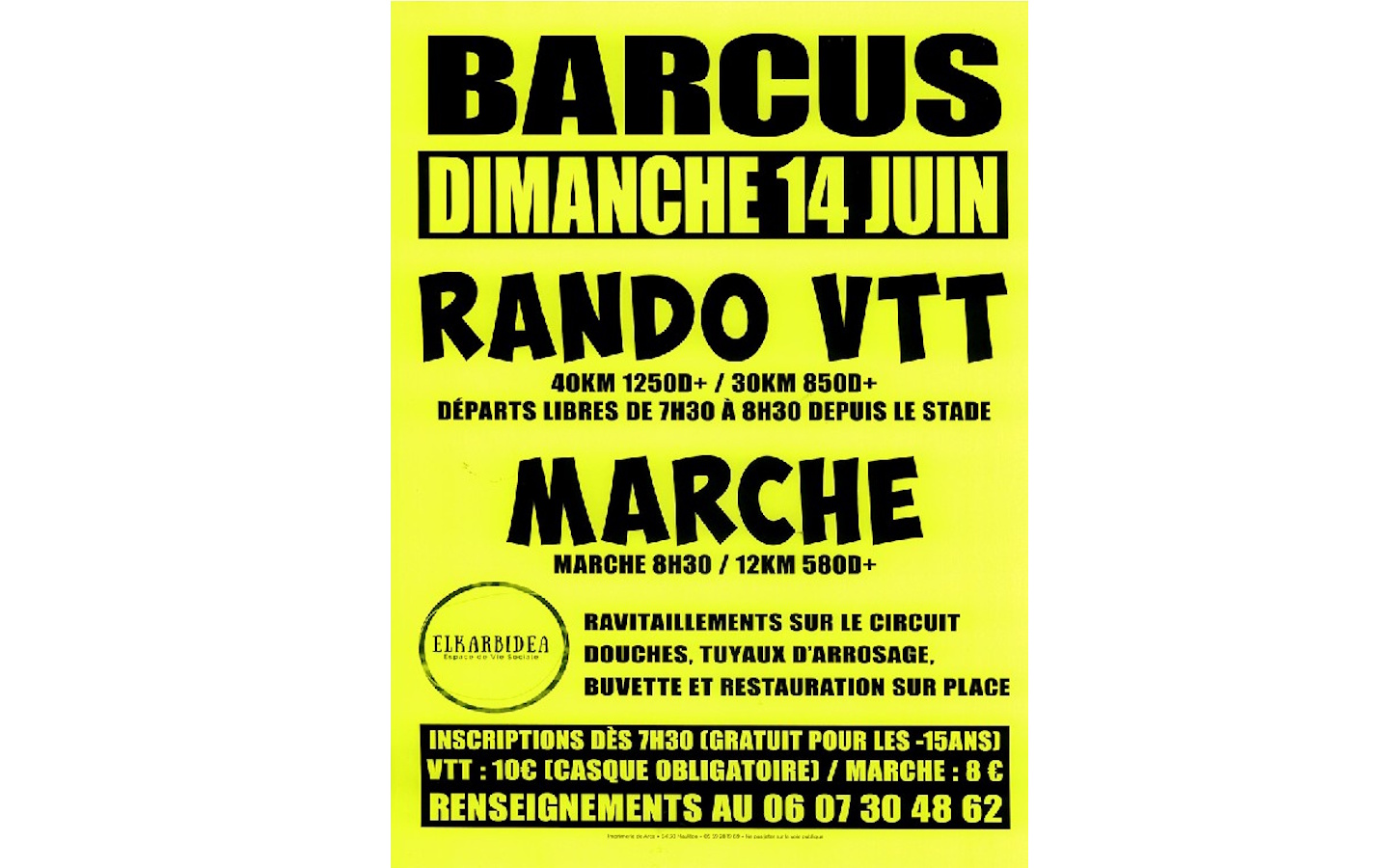 Rando VTT - Marche