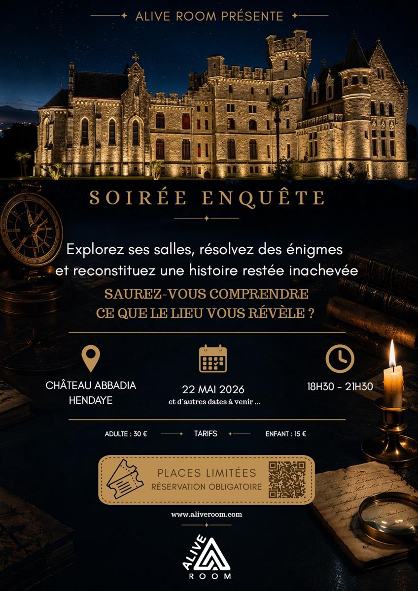 Soirée "Enquête" à Abbadia...