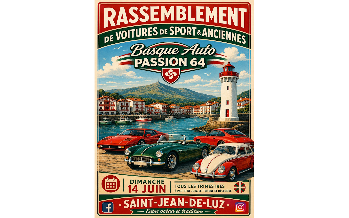 Rassemblement véhicules anciens et sportifs