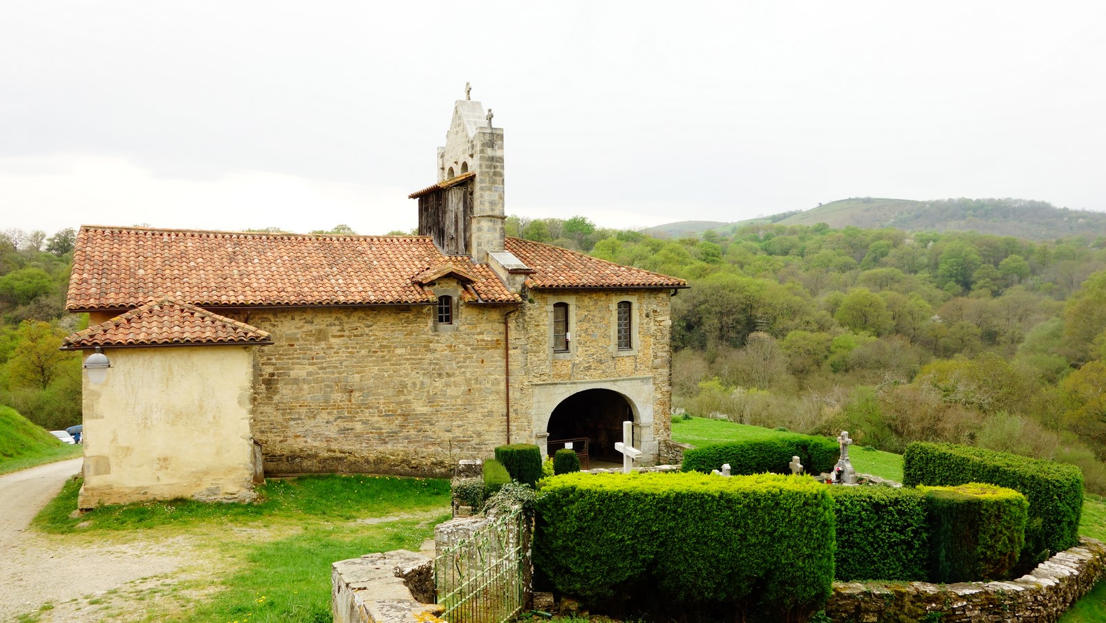 Visite commentée de la chapelle d'Haranbeltz e ...
