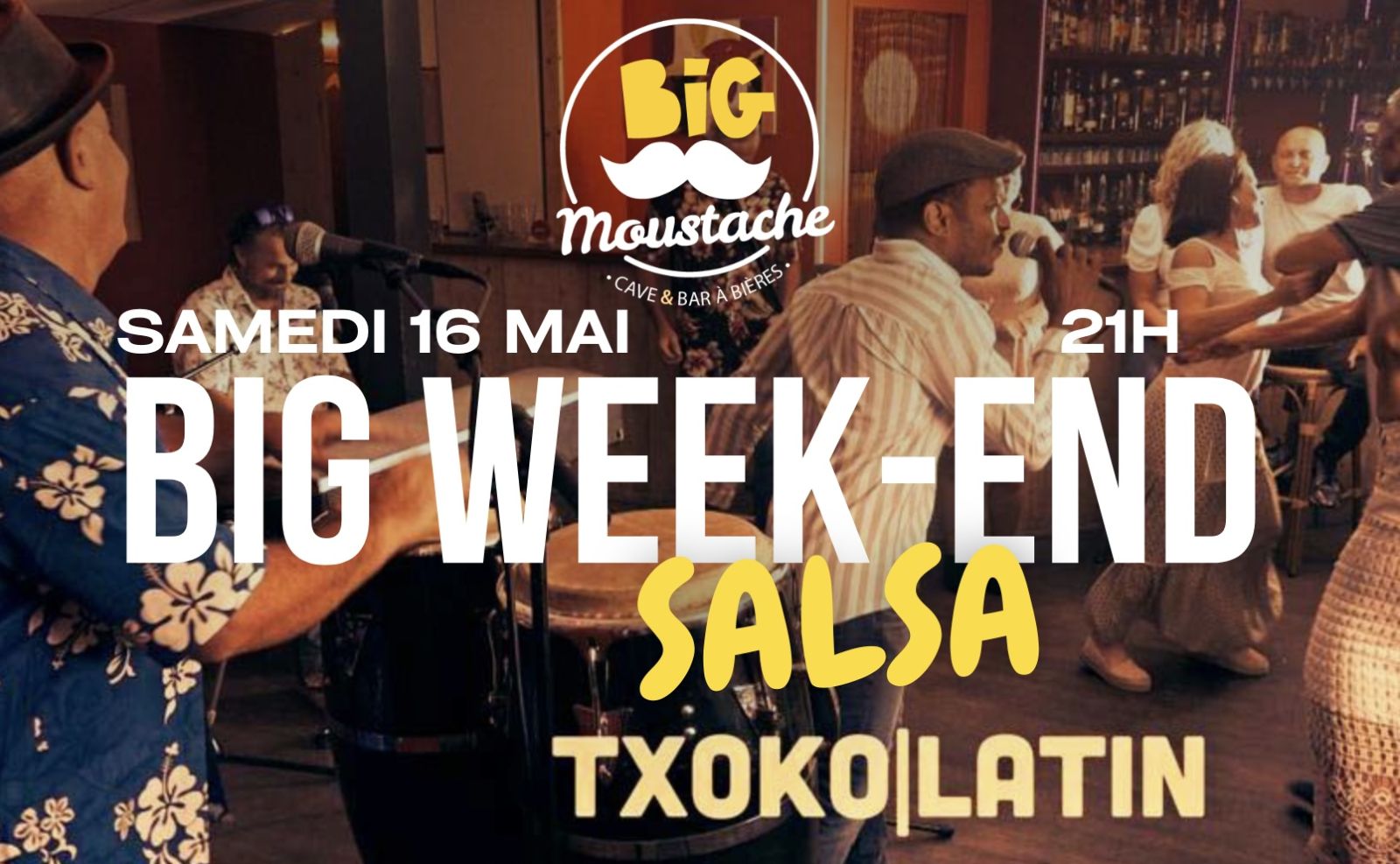 Concert TXOKOLATIN au Big Moustache