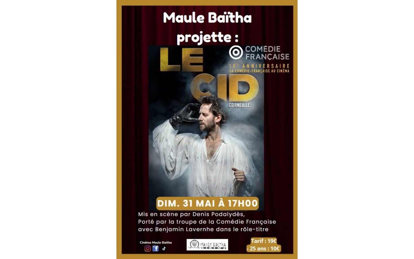 Projection : le Cid