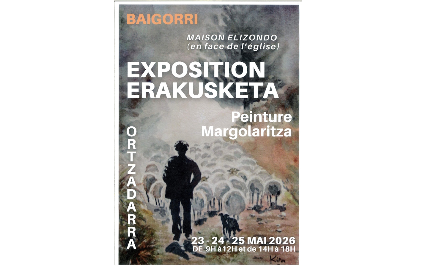 Exposition Ortzadarra : expo peintures