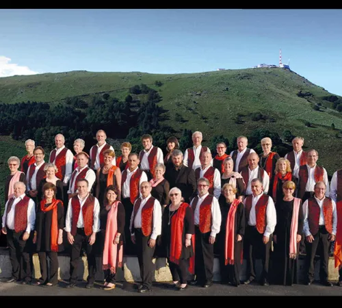 Concert de chants basques : choeur mixte Larrun Kanta