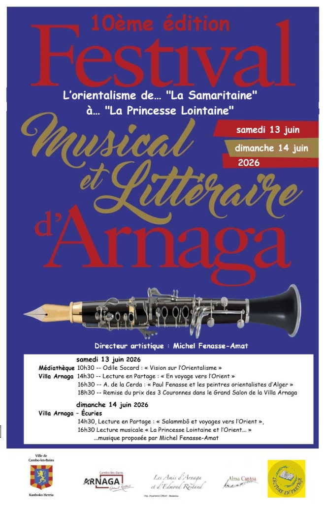 10ème Festival musical et littéraire d’Arnaga