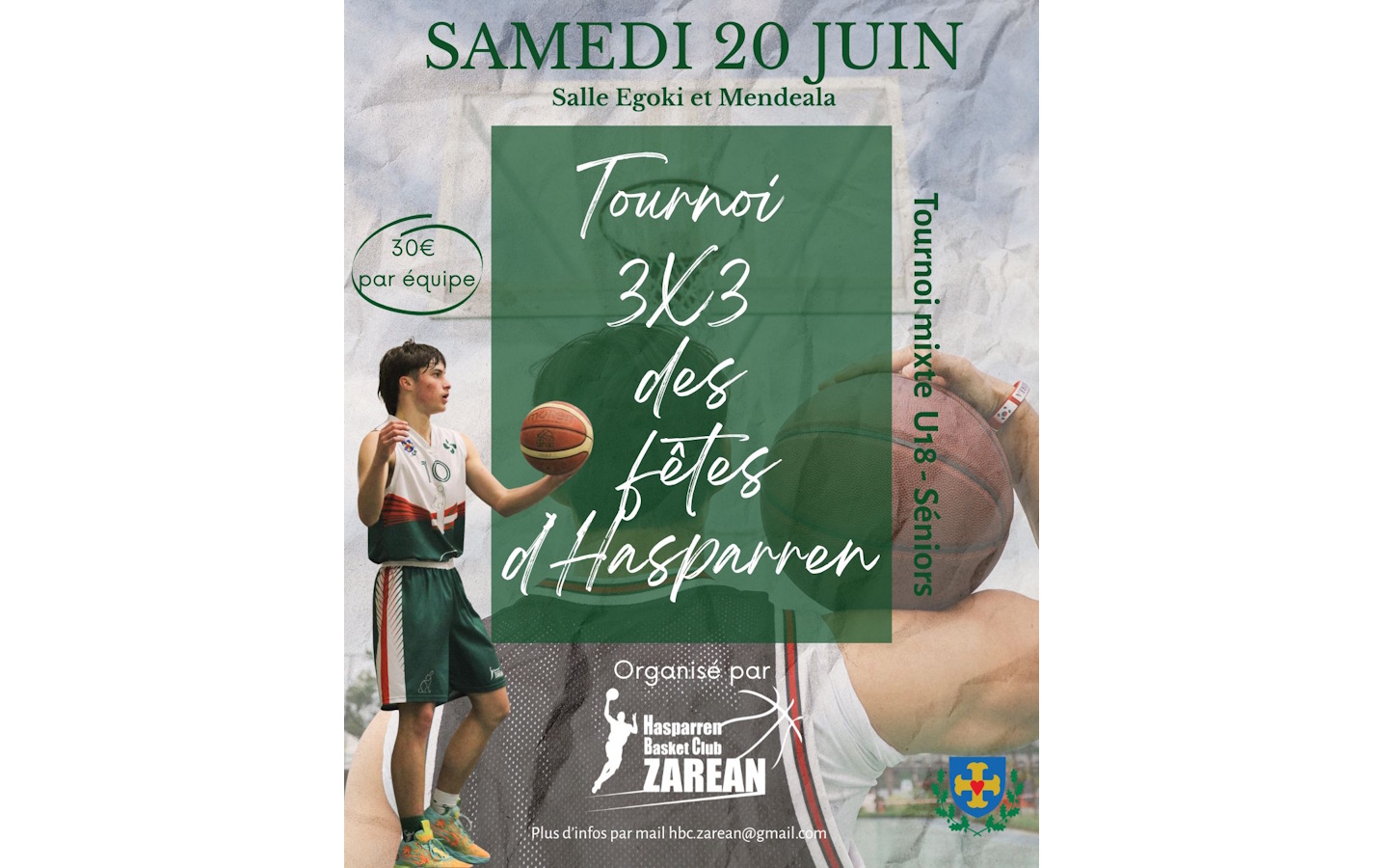 Tournoi 3×3 de basket des fêtes