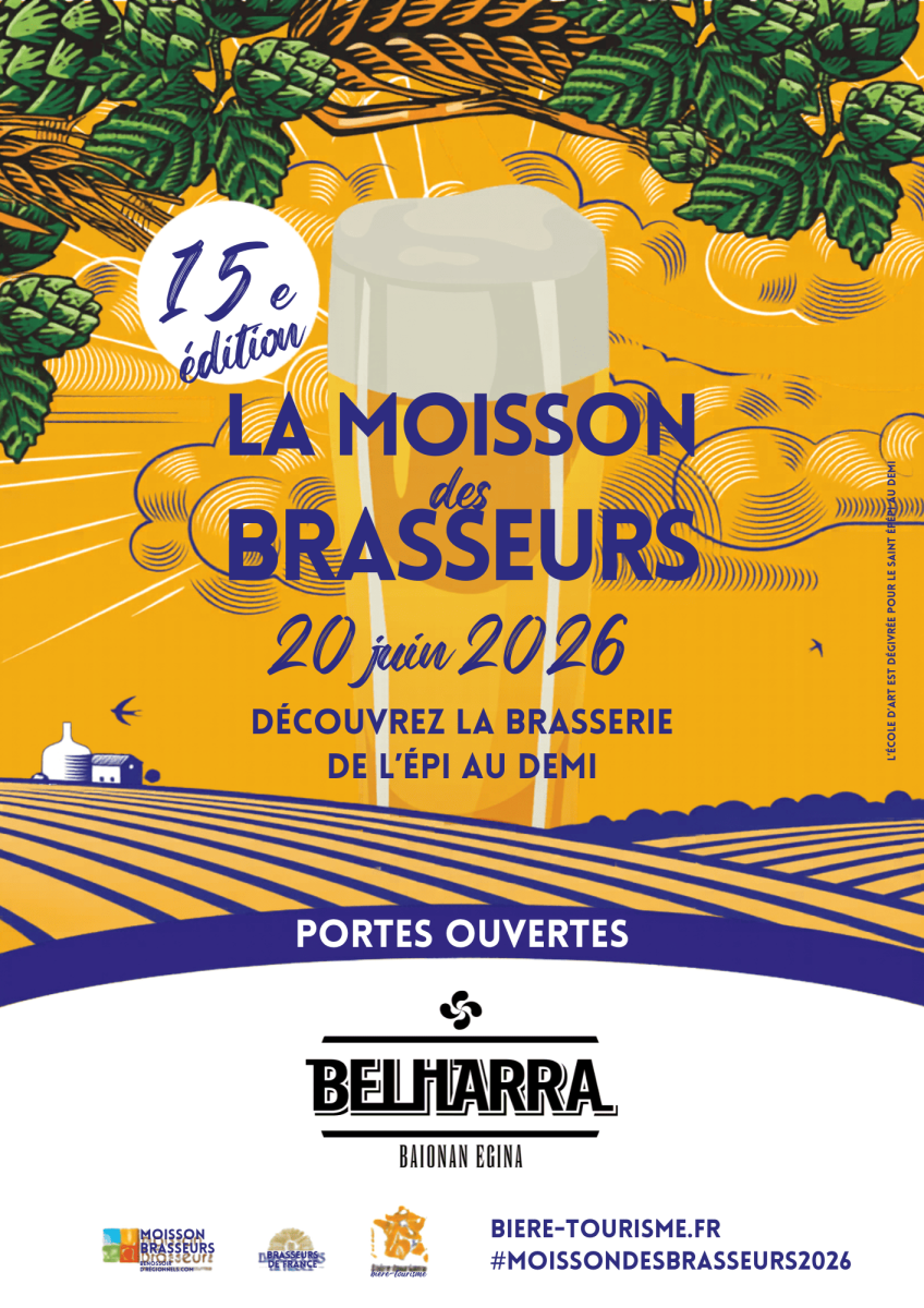 La Moisson des Brasseurs à la Brasserie Belharra