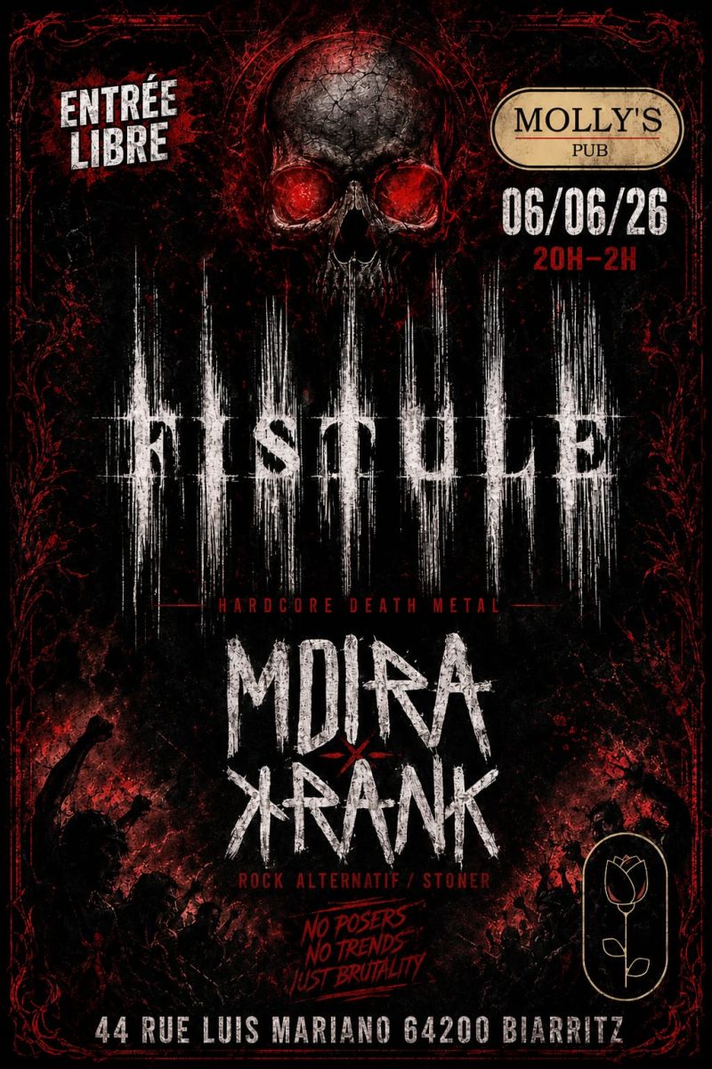 Fistule + Moira Krank 🤘 Live concert