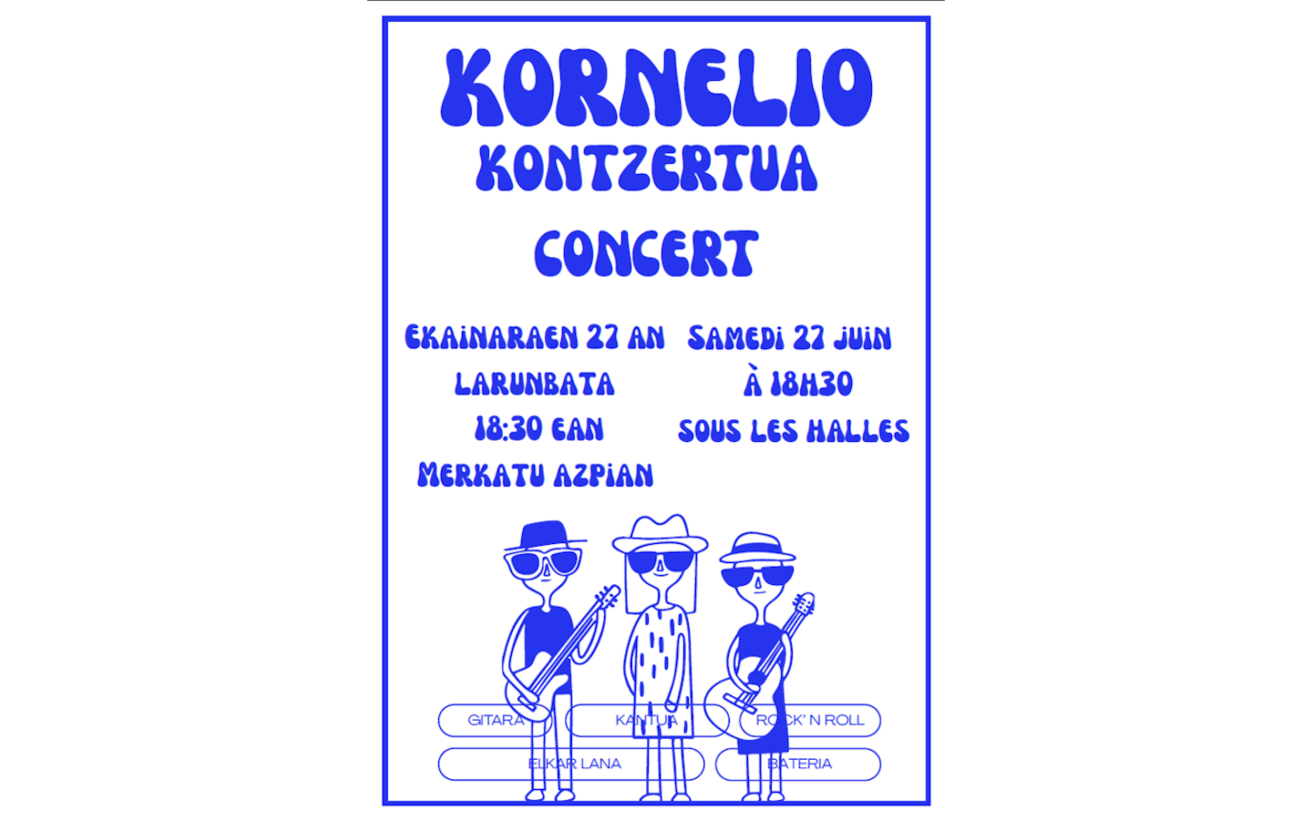 Concert d'accordéon avec Kornelio