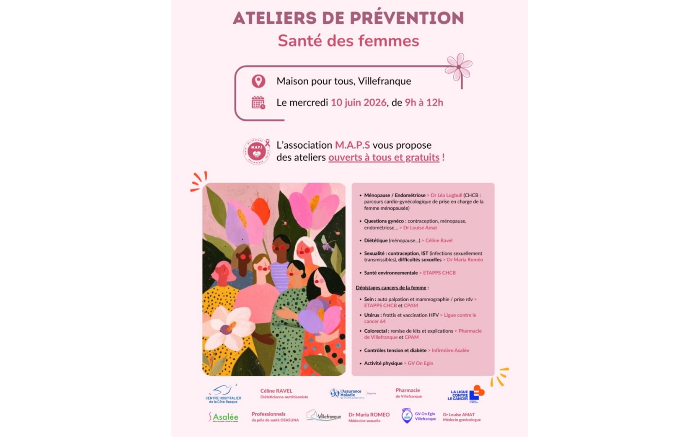 Atelier prévention des femmes